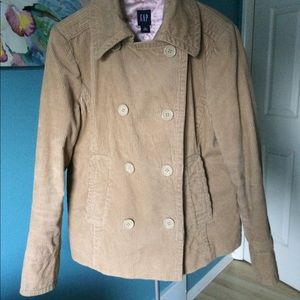 GAP corduroy pea coat